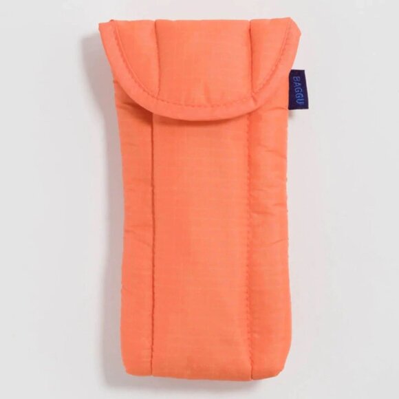 NWT Baggu Puffy Glasses Sleeve - Nasturtium - Picture 5 of 5